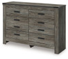 Frandern - Six Drawer Dresser