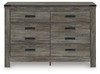 Frandern - Six Drawer Dresser
