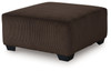 Kimlee - Oversized Accent Ottoman - Chocolate