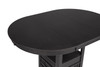 Hartwell - 5 Piece Dining Room Set - Charcoal Black
