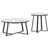 Hugo - Faux Marble Coffee Table Set