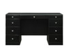 Avery - Vanity Desk With Glass Top