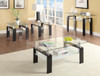 Dyer - 1-Shelf Rectangular Glass Top Table
