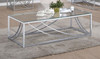 Lille - Glass Top Entryway Sofa Console Table Accents
