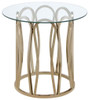 Monett - Round Glass Top Table
