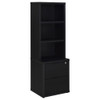 Westpark - 3 Piece Wall Unit Bookcase Set With USB