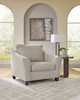 Willarae - 2 Pc. - Chair And A Half, Ottoman - Taupe