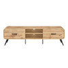 Rowan - 71" Low Profile TV Console - Natural