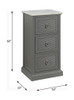 Swart - Cabinet - Marble Top & Gray