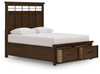 Taffenbrook - Panel Storage Bed