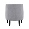 Charisma - Chenille Accent Chair - Gray