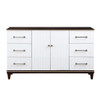 Niles - Dresser - White / Cherry