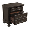 Begonia - Nightstand With Hidden Drawer - Brown