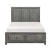 Garretson - Platform Bed With Footboard Storage