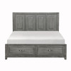 Garretson - Platform Bed With Footboard Storage