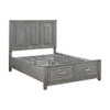 Garretson - Platform Bed With Footboard Storage