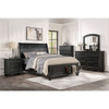 Laurelin - Sleigh Platform Bed With Footboard Storage