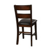 Mantello - Counter Height Chair (Set of 2) - Dark Brown