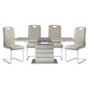 Glissand - 5 Piece Set (Table & 4 Side Chairs) - White