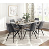 Brixley - Dining Table - White / Black