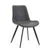 Brixley - Side Chair (Set of 2) - Dark Gray
