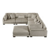 Traverse - Sectional With Ottoman