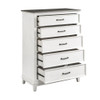 Chesterton - Chest - White / Brown
