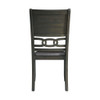 Amherst - Dining Side Chair With Fabric Cushion Side Stretcher (Set of 2) - Gray Finish