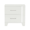 Kerren - Nightstand WIth LED Lighting - White