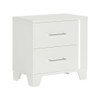 Kerren - Nightstand WIth LED Lighting - White