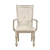 Celandine - Arm Chair (Set of 2) - Gold / Silver / Champagne