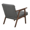 Omara - Accent Chair Dark Brown Base
