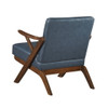Gideon - Accent Chair Dark Brown Base