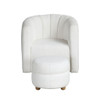 Delaney - Swivel Chair With Ottoman