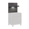 Zephyr - Wall Panel For Nightstand - Dark Gray