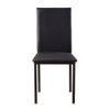 Tempe - Faux Leather Side Chair (Set of 4) - Black