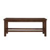 Schleiger - Counter Height Bench - Brown