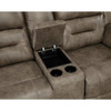 Hazen - Double Reclining Loveseat With Center Console - Brown