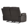 Dawson - Double Reclining Loveseat - Brown