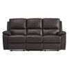Dawson - Double Reclining Sofa - Brown