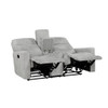 Lyndon - Double Reclining Loveseat With Center Console - Gray