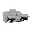 Lyndon - Double Reclining Sofa - Gray