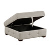 Raife - Storage Ottoman - Taupe