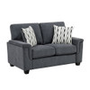 Chelsea - Loveseat - Dark Gray