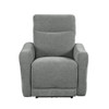 Edition - Power Lay Flat Reclining Chair With Power Headrest And USB Port - Dove Gray