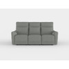 Edition - Power Double Lay Flat Reclining Sofa With Power Headrests And USB Ports - Dove Gray