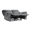 Muirfield - Double Reclining Loveseat - Gray
