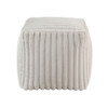 Easley - Simpsonville Pouf - Off White