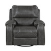 Newnan - Swivel Glider Reclining Chair - Brown