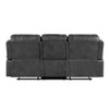 Newnan - Double Reclining Sofa  - Gray